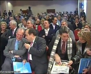 Cospedal en un mitin en Guadalajara