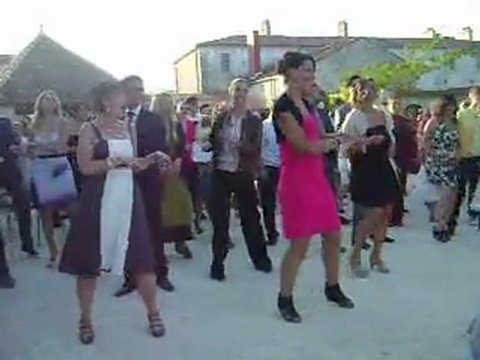 Flash mob 1 pendant un mariage