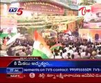 Jagan's Odarpu Yatra @ Ainavilli, done Poojas in Vighneswaralayam