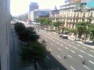 Intento de tropello Mossos d'Esquadra