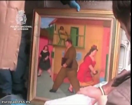 Recuperadas las 34 piezas robadas en Getáfe