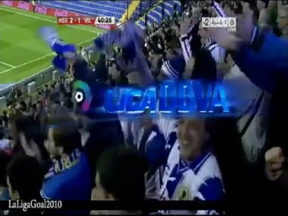 2010 11 Hercules 2 - Villareal 2 (golazo de Trezeguet)