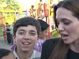 Angelina Jolie visits Syrian refugees in Turkey