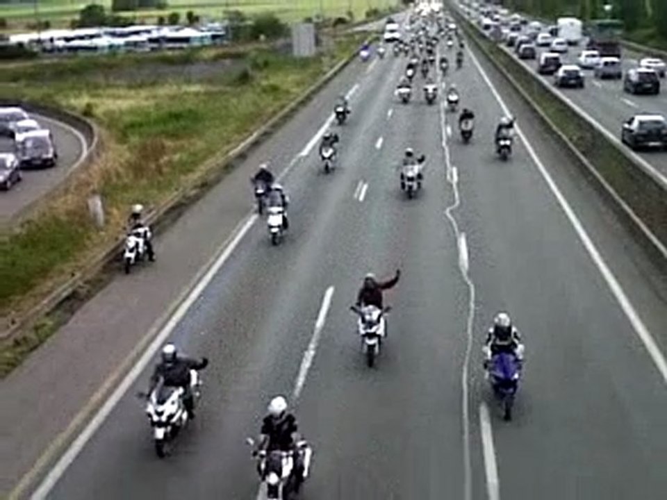 ffmc manif des motards a lille