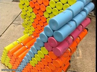 Belén solidario con cantimploras térmicas