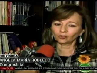 Congresista colombiana critica a Álvaro Uribe