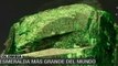 Colombia exhibe la esmeralda más grande del mundo