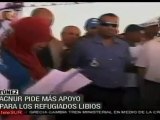 Piden más apoyo para refugiados libios en Túnez