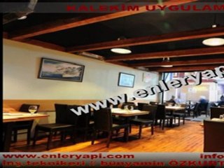 restorant tadilatı, ofis tadilatları, ses yalıtım sistemleri