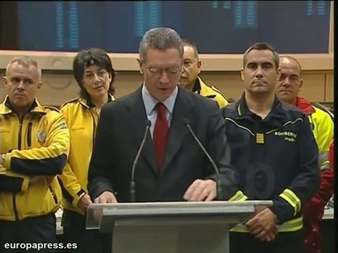 Gallardón felicita Navidad a servicios de emergencias