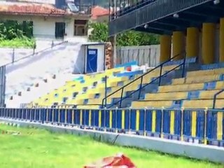 Εργασίες στο γήπεδο του Παναιτωλικού