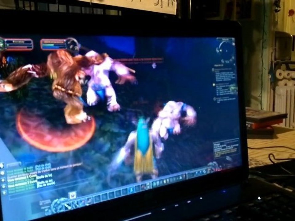 Dépannage d'un PC portable Multimedia Gamer HP pavilion dv7 2065,Reinstallation du systeme windows vista puis test sous World of Warcraft 1 iere partie