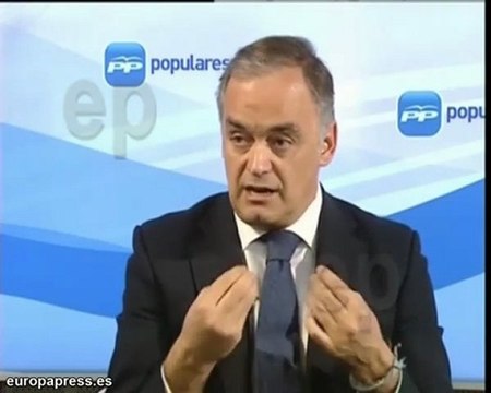 Pons: Las elecciones serán un referendum para Zapatero
