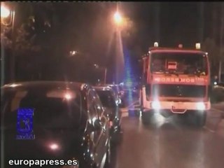 Incendio en Chamberí con siete intoxicados