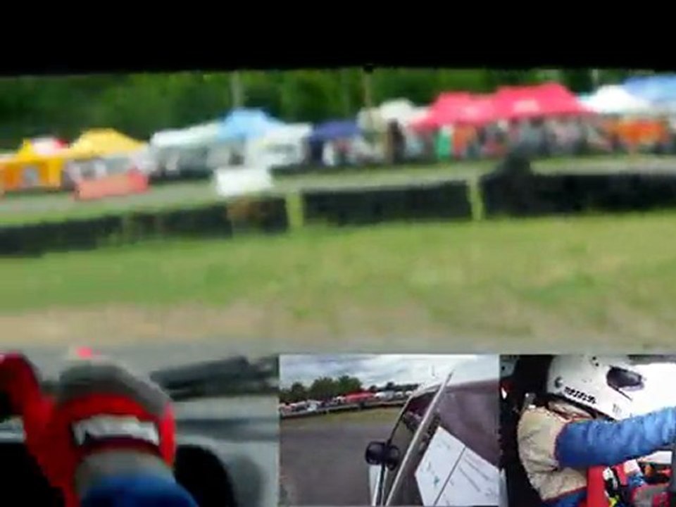 Slalom de la Hardt 2011 - Montage Sébastien manche 2