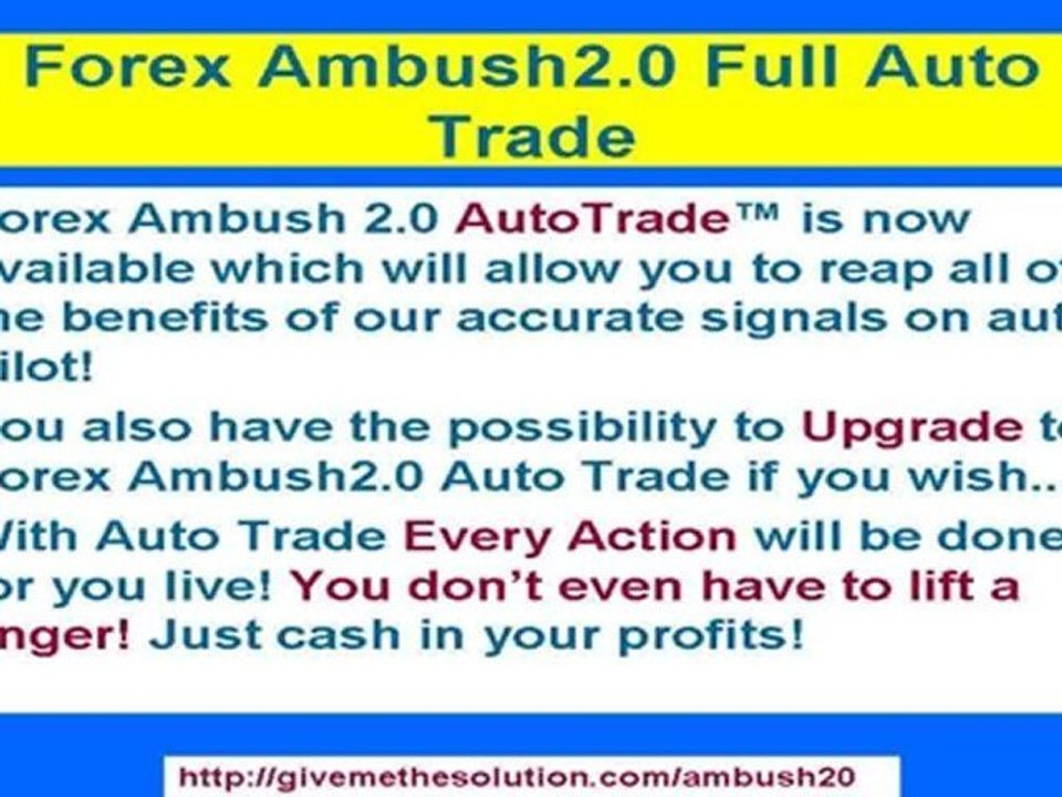 Introducing Forex Automatic Signal Machine 2011-2012