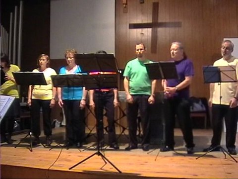 Moon River chanté par les Jazzpotes ensemble lyonnais de jazz vocal a cappella