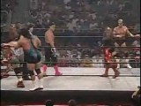 Sting & Lex Luger vs The Steiners Brothers vs Booker T & Stevie Ray