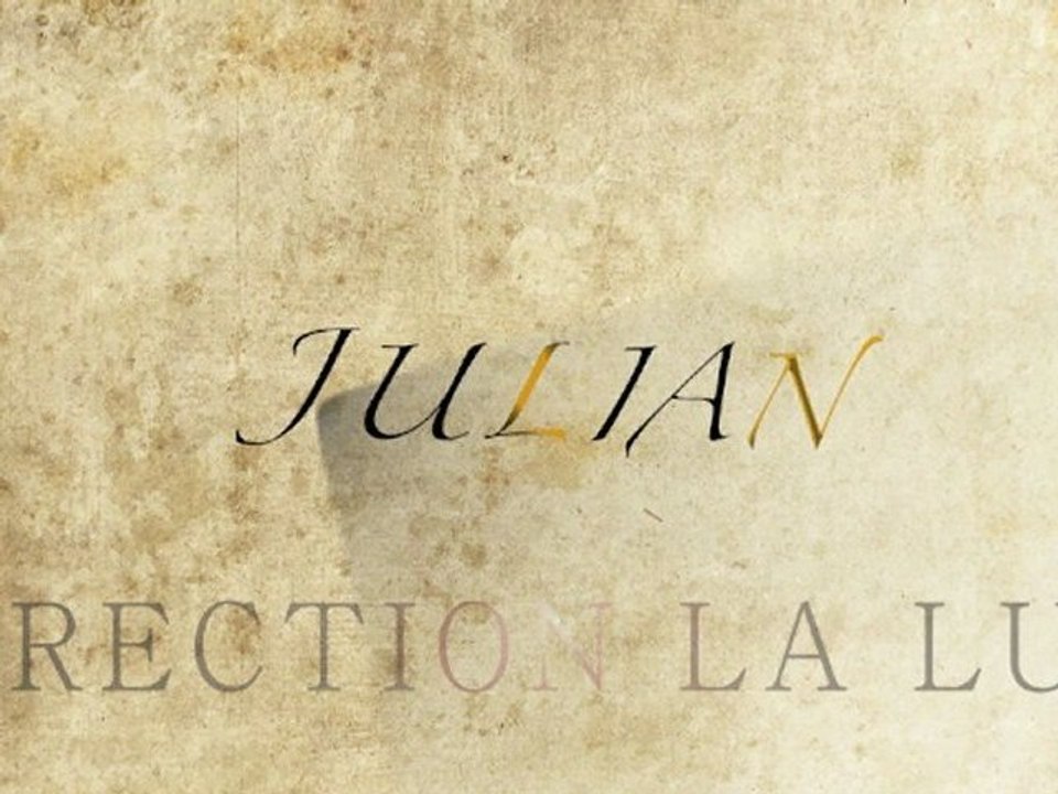 Annonce de la mixtape de " Julian "