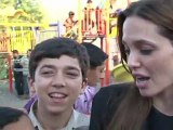 Angelina Jolie visita refugiados sirios en Turquía