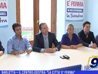 Barletta | Il centro-destra la città è ferma