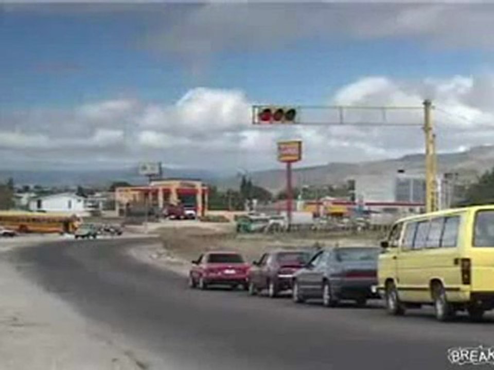 Scary Airplane Crossing