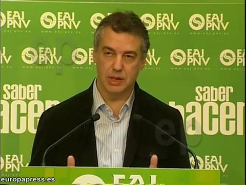 Urkullu critica el discurso de Patxi López