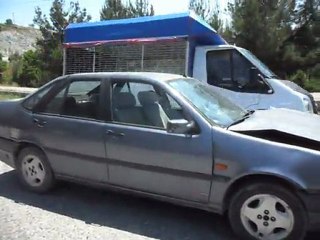 balıkesir yolunda zincirleme kaza