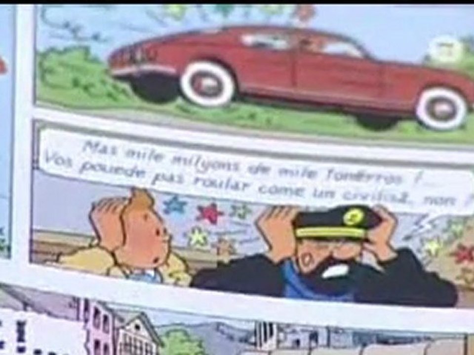 Tintin et Haddock au pays des Arpitans (TV Loire 7)