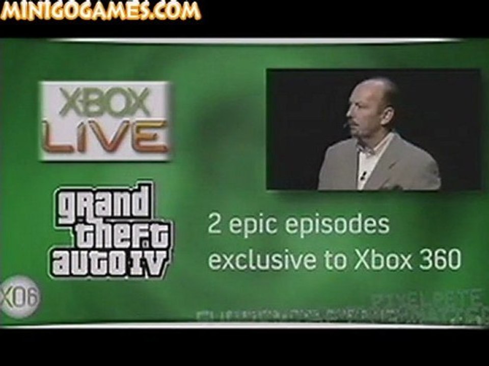 Microsoft Video Game - X06 Press Conference - part 9 - www.MiniGoGames.Com