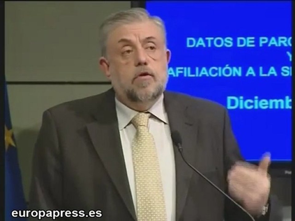 Valoración de datos del paro y afiliación