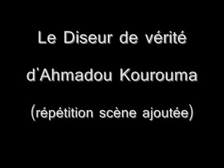 Atelier théâtre 2010/2011 - Le Diseur de vérité (scène ajoutée)