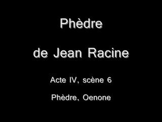 Atelier théâtre 2010/2011 - Phèdre IV,6 (répétition)