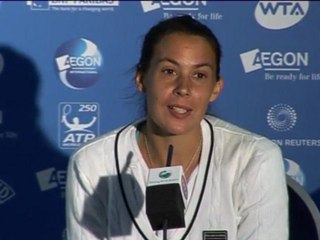 Eastbourne : Bartoli très heureuse de son tournoi