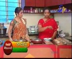 Abhiruchi - Recipes - Mamidi Pesara Pappu, Chirotis & Munagaku Vadalu - 03