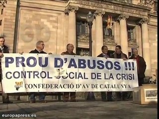 Vecinos mandan carbón al ministro de Industria