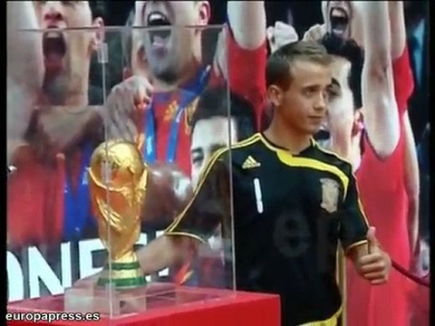 La selección española dona dinero del premio