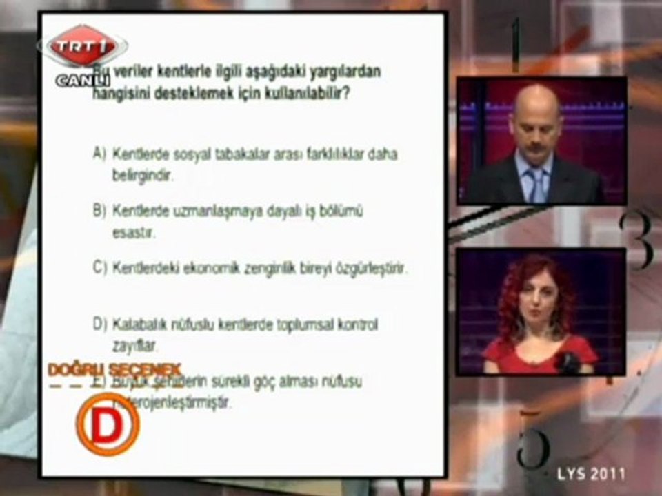 2011 LYS-4 Sosyal Bilimler Sınavı FELSEFE Testi Soru Çözümleri