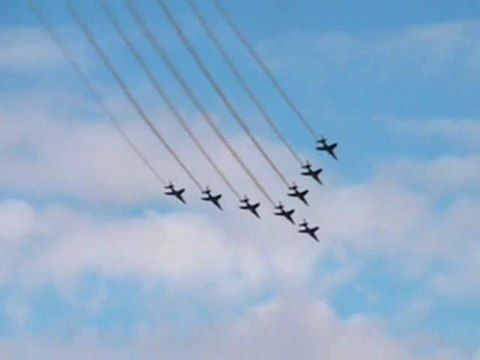 Meeting aérien de Saint-Dizier. Patrouille de France