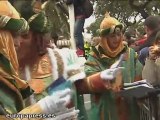Hereu recibe a los Reyes Magos en Barcelona