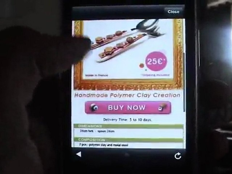 AR-SHOP Belle à croquer - Shopping en Réalité Augmentée sur Layar