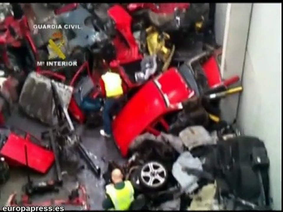 Encuentran 66 vehículos robados