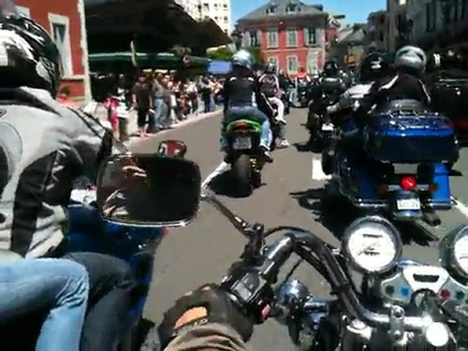 pelerinage motards Lourdes 19/06/2011