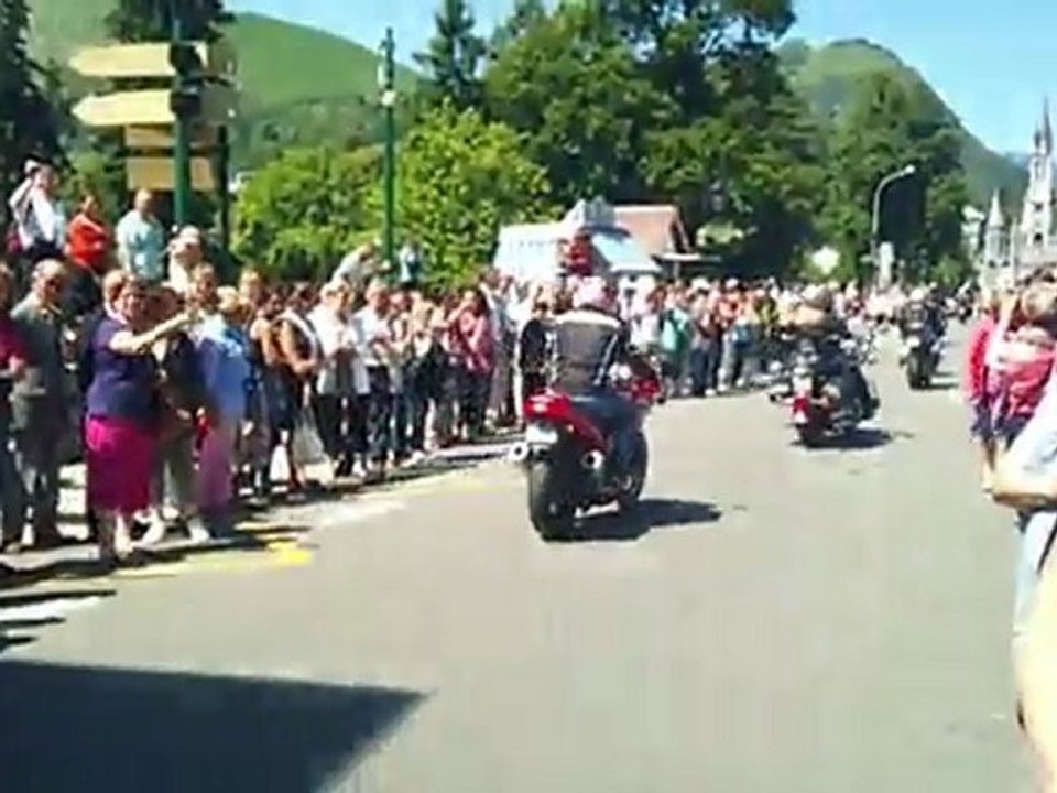pelerinage motards lourdes 2011