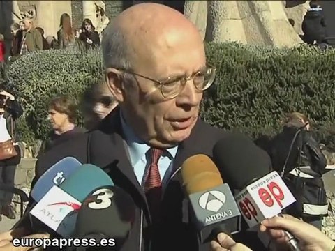 Gran afluencia de visitantes en la Sagrada Familia