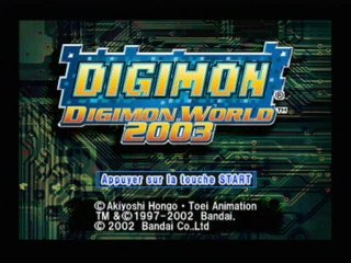 Digimon World 2003 walkthrough 1 - Le Monde Digital