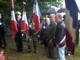 Cérémonie d'inauguration des Panneaux du circuit des tirailleurs commune de Cressonsacq Panneau Bois d'Eraine vidéo inauguration N°1