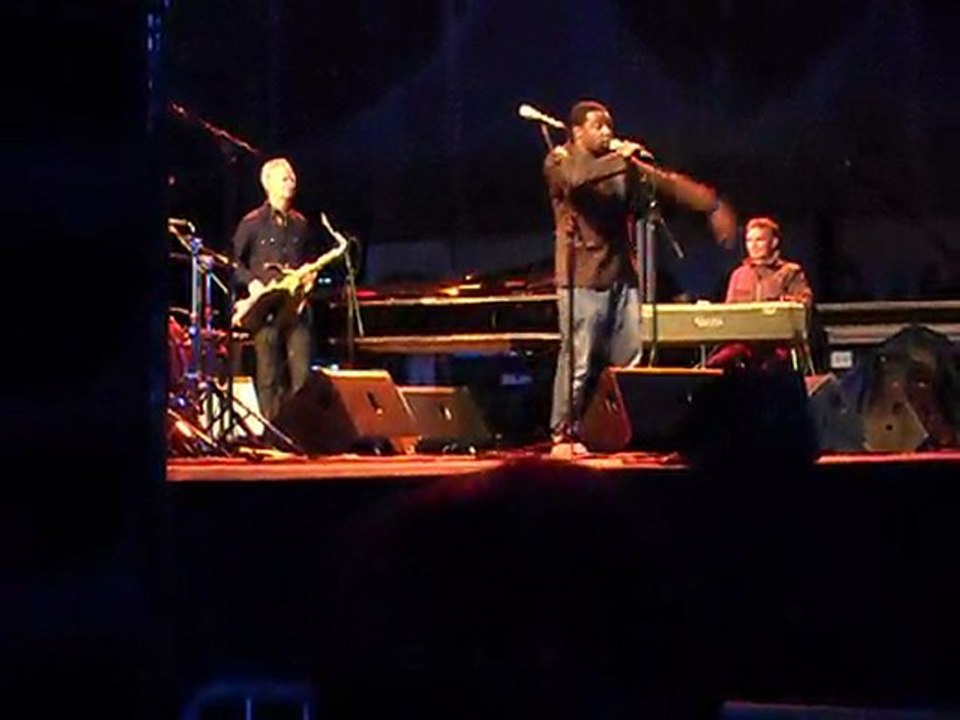 Sly Johnson invité de Manu Katché - "La Défense Jazz Festival" - Paris le 18 juin 2011