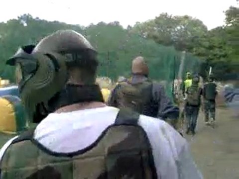 Enterrement de vie de Gérald Paintball