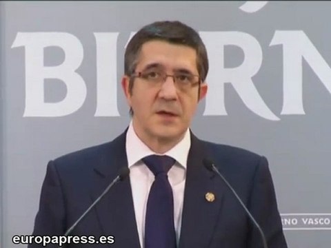 Lehendakari sobre el comunicado de ETA